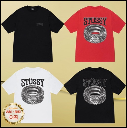 関税込み♪【STUSSY】 TOUGH TREAD  Tシャツ