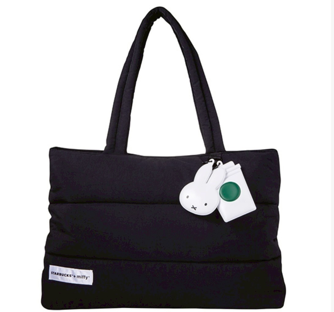 Starbucks×Miffyコラボ キルティングトートバッグ