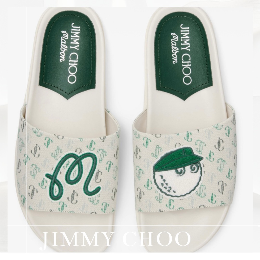 【話題のコラボ！】Jimmy Choo×Malbon マルボン 2.0 スライド M