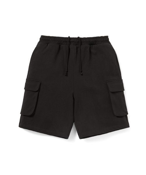【THISISNEVERTHAT】Cargo Sweatshort Off Black