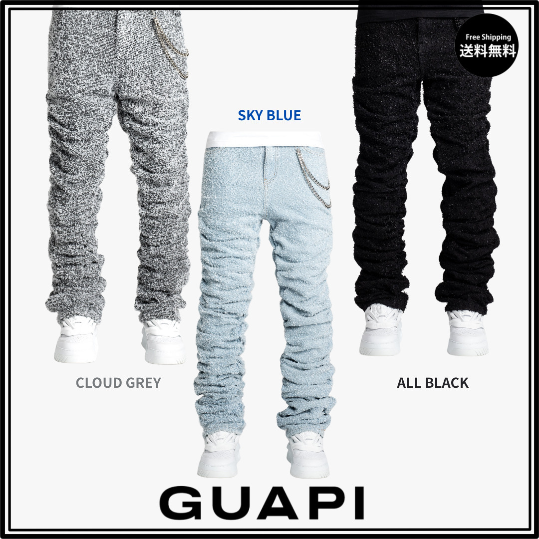 【Guapi】SUPER STACKED DENIM スーパースタック デニム