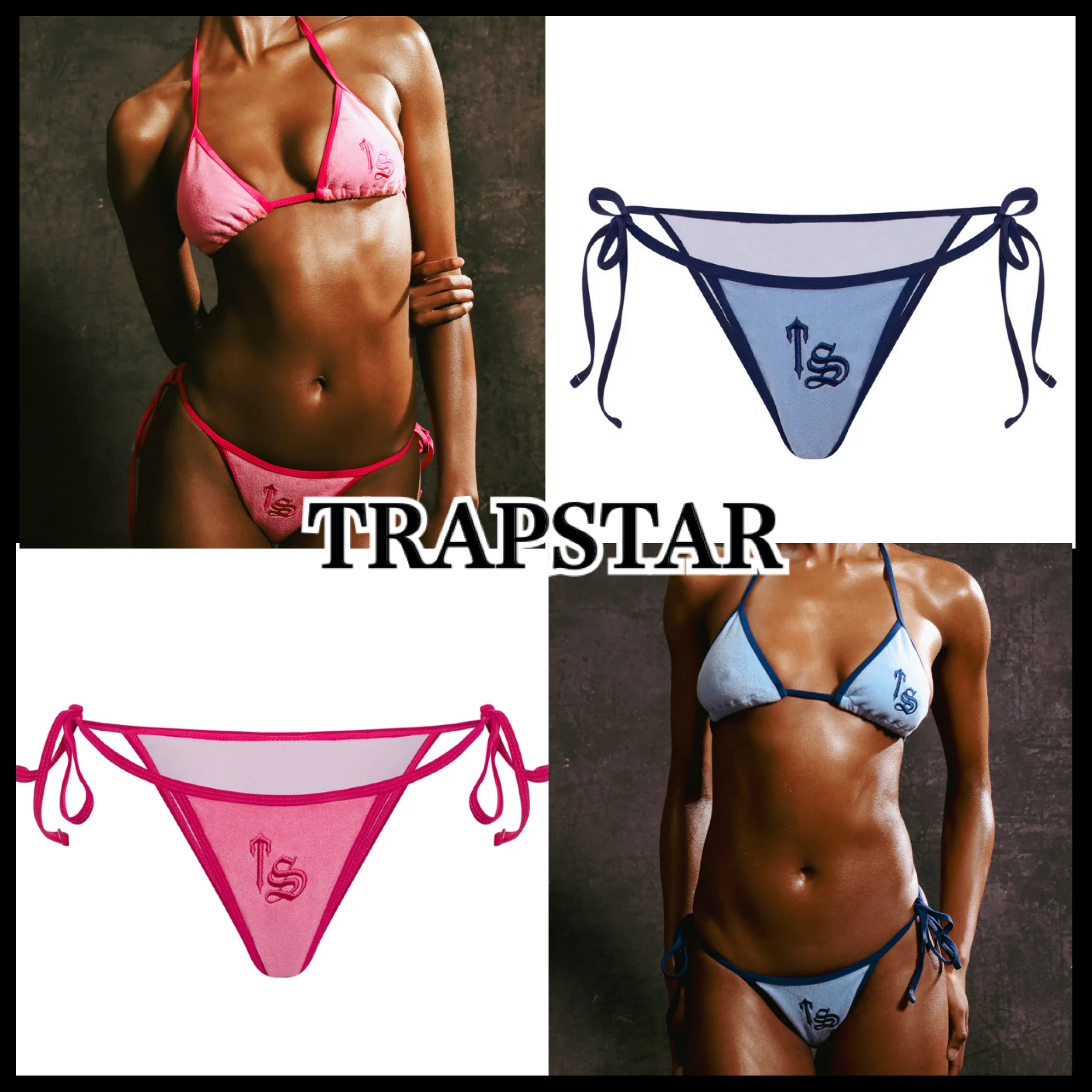 英国発/完売前に【Trapstar London】TERRY SCRIPT ビキニボトム