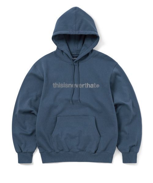 【THISISNEVERTHAT】Tロゴパーカー ディープウォーター