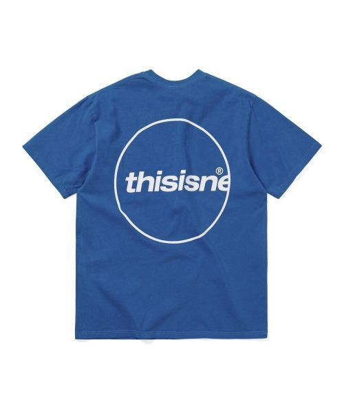 【THISISNEVERTHAT】C-Logo Tee Blue