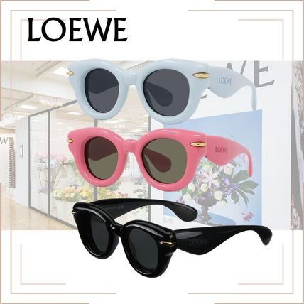 Beveled Cateye sunglasses Pink - LOEWE