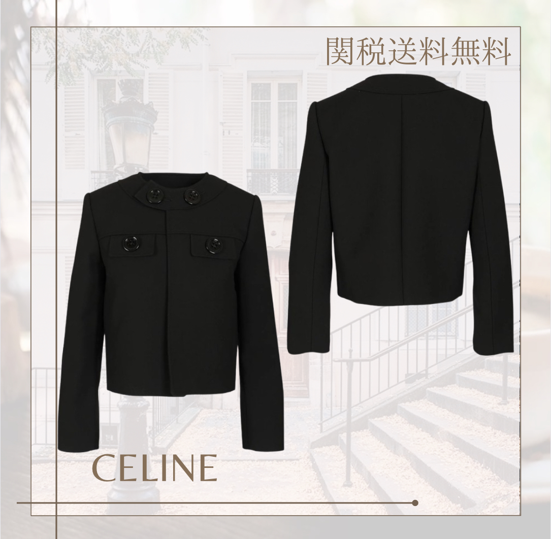 【新作】CELINE ブロンプトンジャケット 【ブラック】