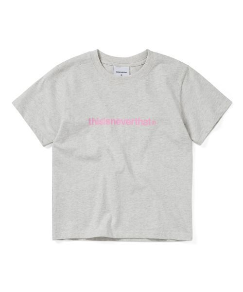 【THISISNEVERTHAT】T-Logo W Tee Oatmeal