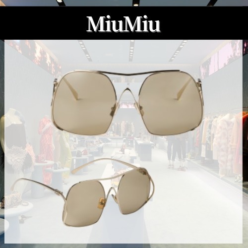 【ランウェイ】直営店 25SS MiuMiu◆ミュウ オンブレ サングラス