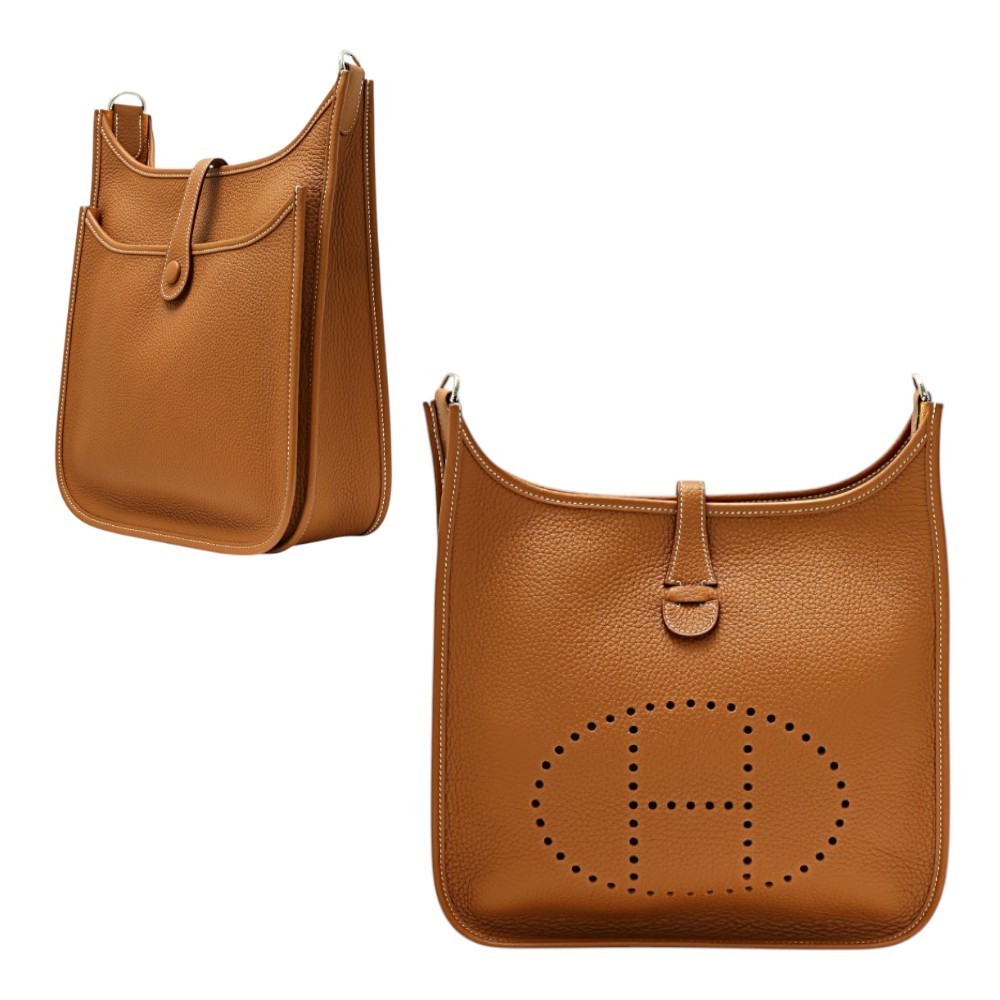 【HERMES】 エブリン 3PM トリヨンクレマンス ゴールド バッグ