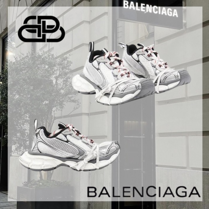 関税送料込 BALENCIAGA メンズ スニーカー グレー