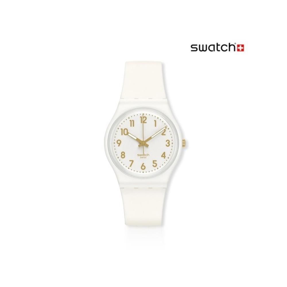 アナログ腕時計 SWATCH [Head office] Swatch WHITE BISHOP SO28W106S14