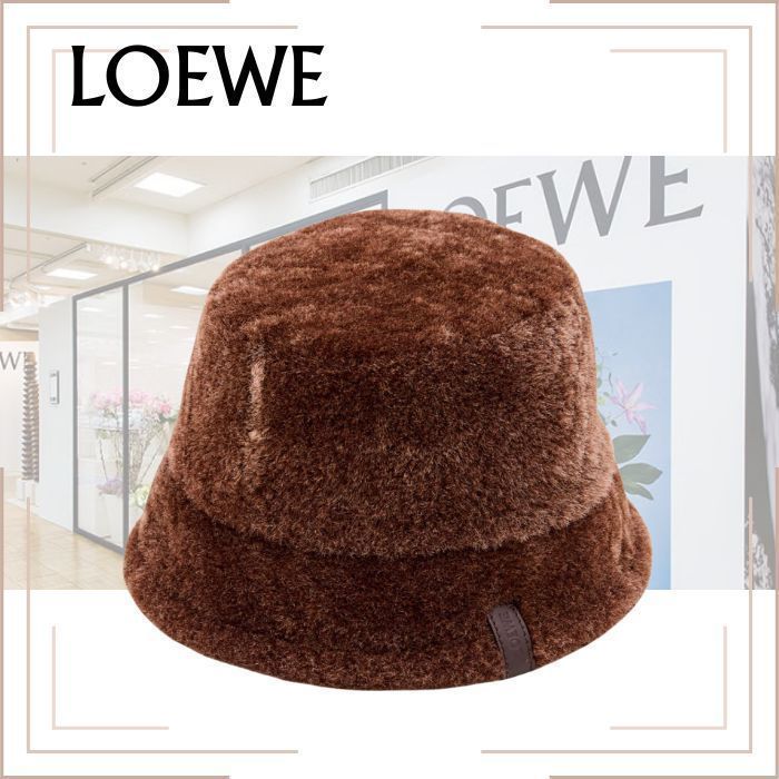 【LOEWE】バケットハット ブラウン