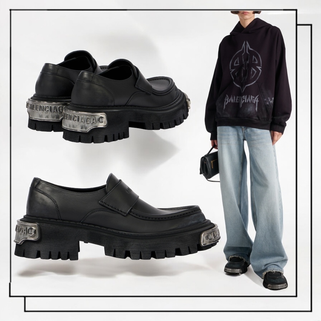 【国内発】BALENCIAGA Tractor ローファー