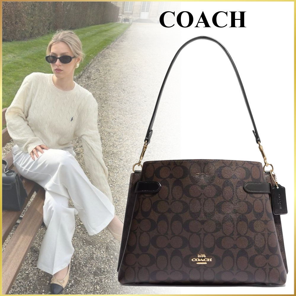 国内より1WEEK【COACH】ハンナ ショルダー バッグ