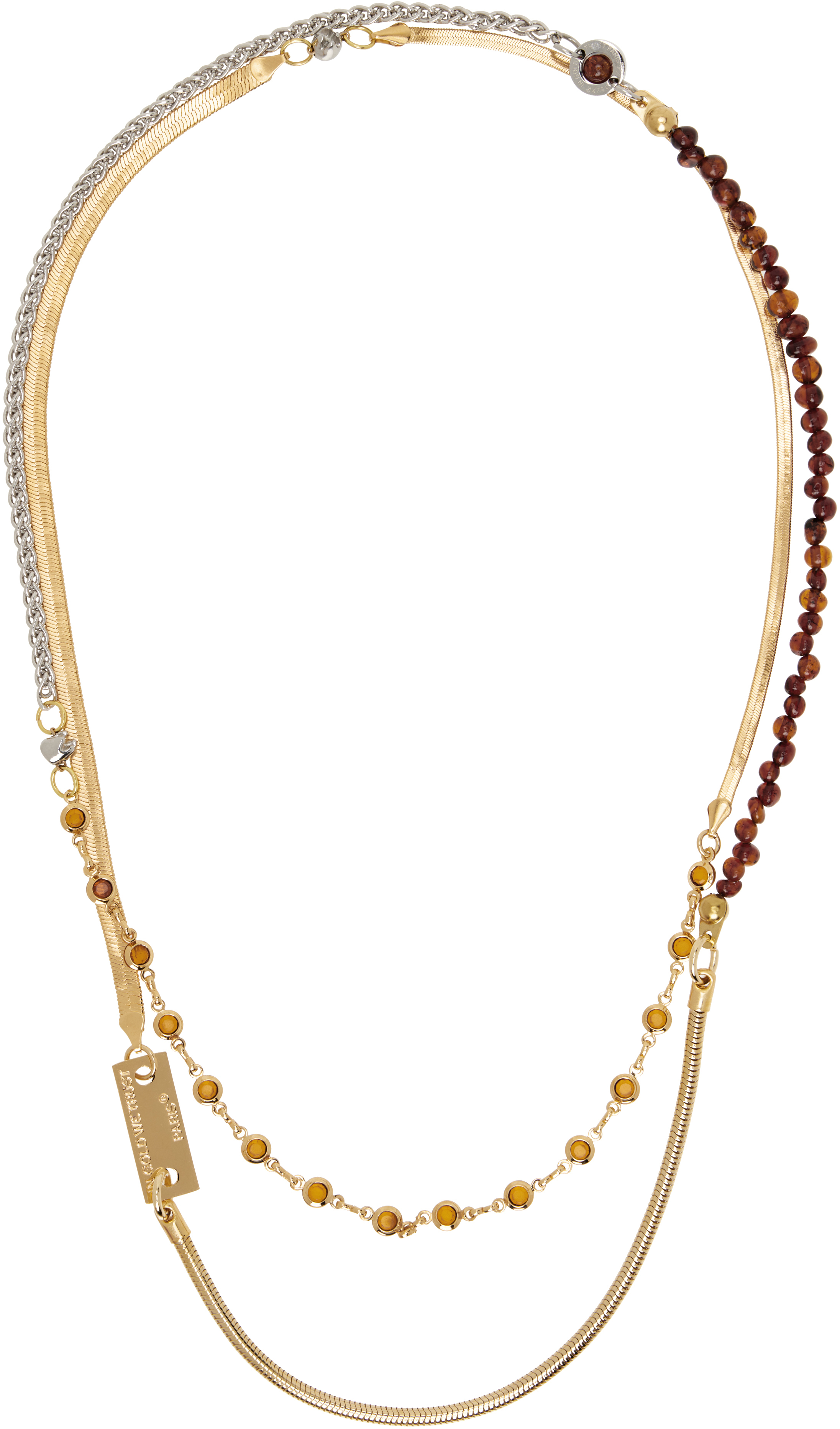 【関税込み】IN GOLD WE TRUST PARIS ネックレス