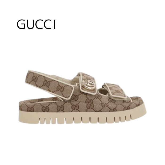 GUCCI◆ダブルG ウィメンズ サンダル