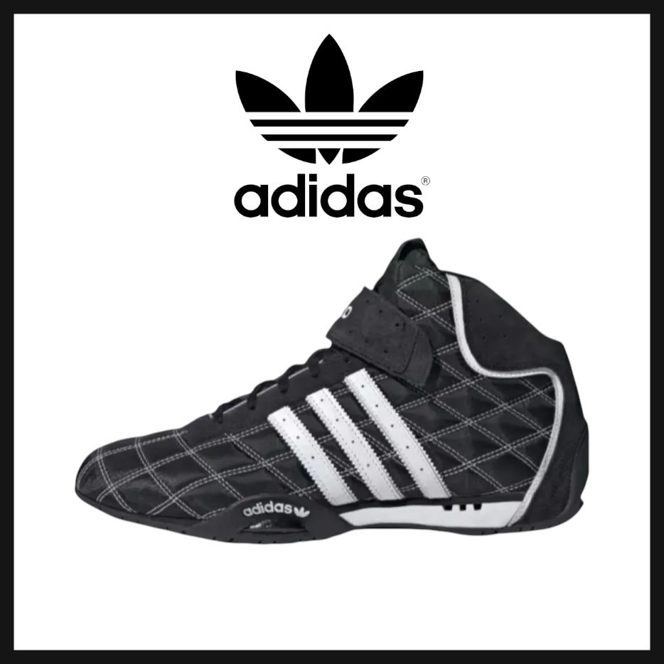★人気★ adidas ADIRACER HI BLACK