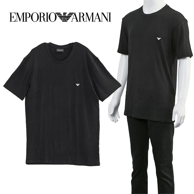 ARMANI UNDERWEAR Tシャツ 刺しゅうロゴ EM000379-AF12034-UC001