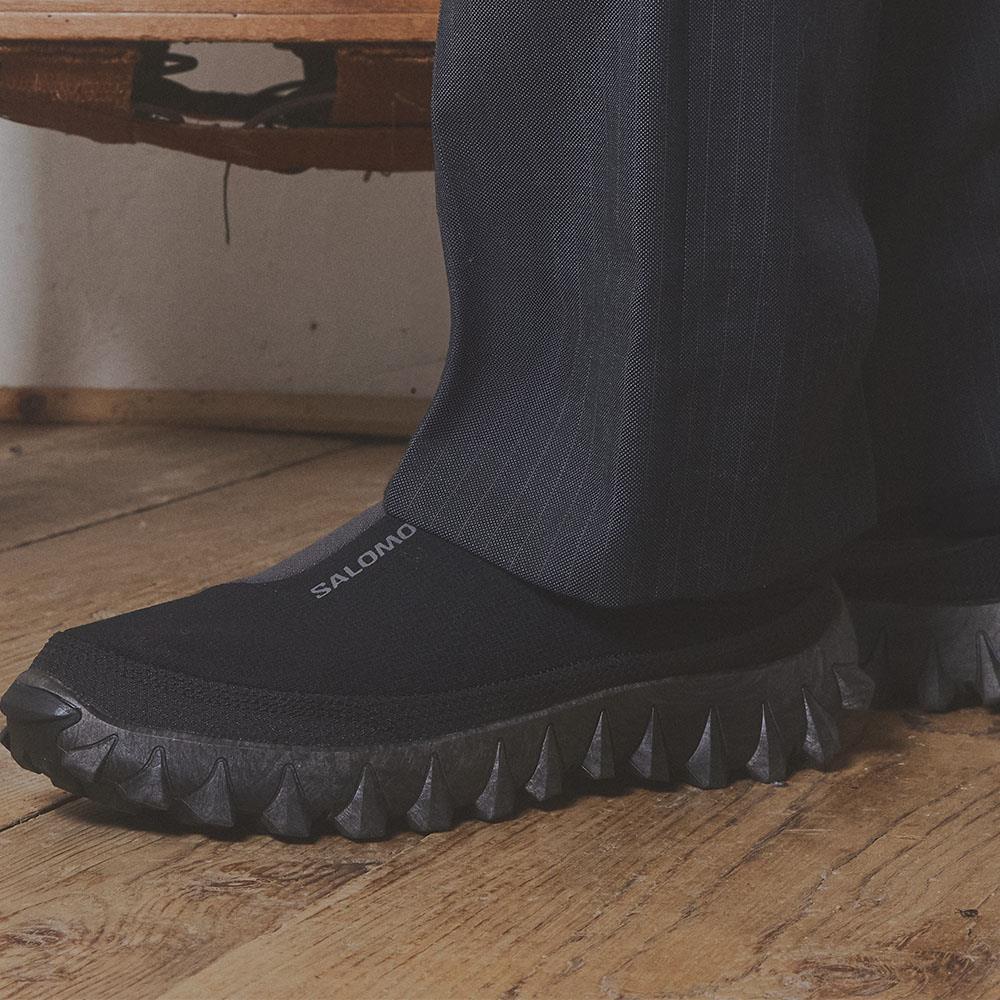 サンダル Salomon Snowclog Black Asphalt / L47517600
