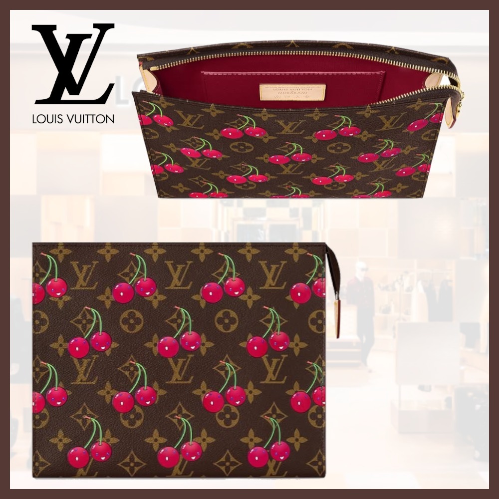 【大人っぽくもポップに楽しめる♪】Louis Vuitton ポーチ