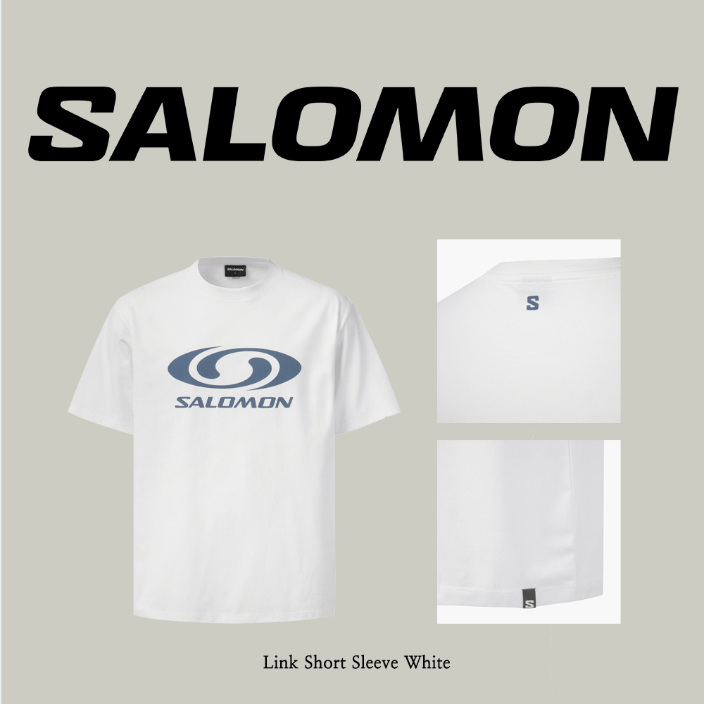 【SALOMON】 Link Short Sleeve White