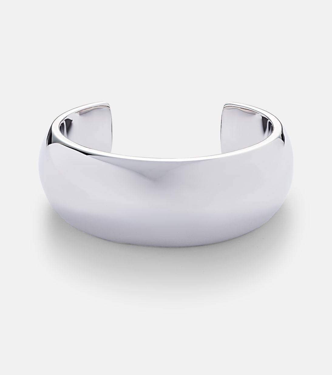 【Jennifer Fisher】 Puffy 10kt rhodium-plated brass cuff