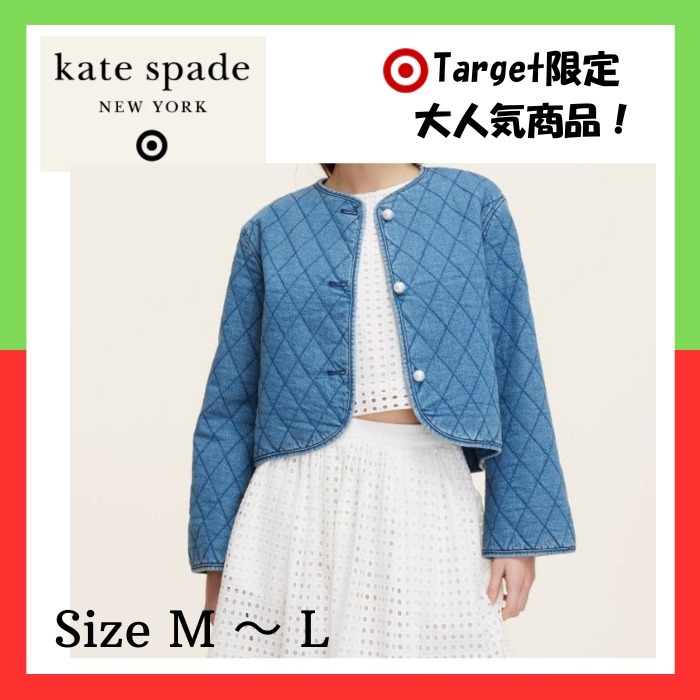 ★限定コラボ★ kate spade×TARGET キルト デニム ジャケット