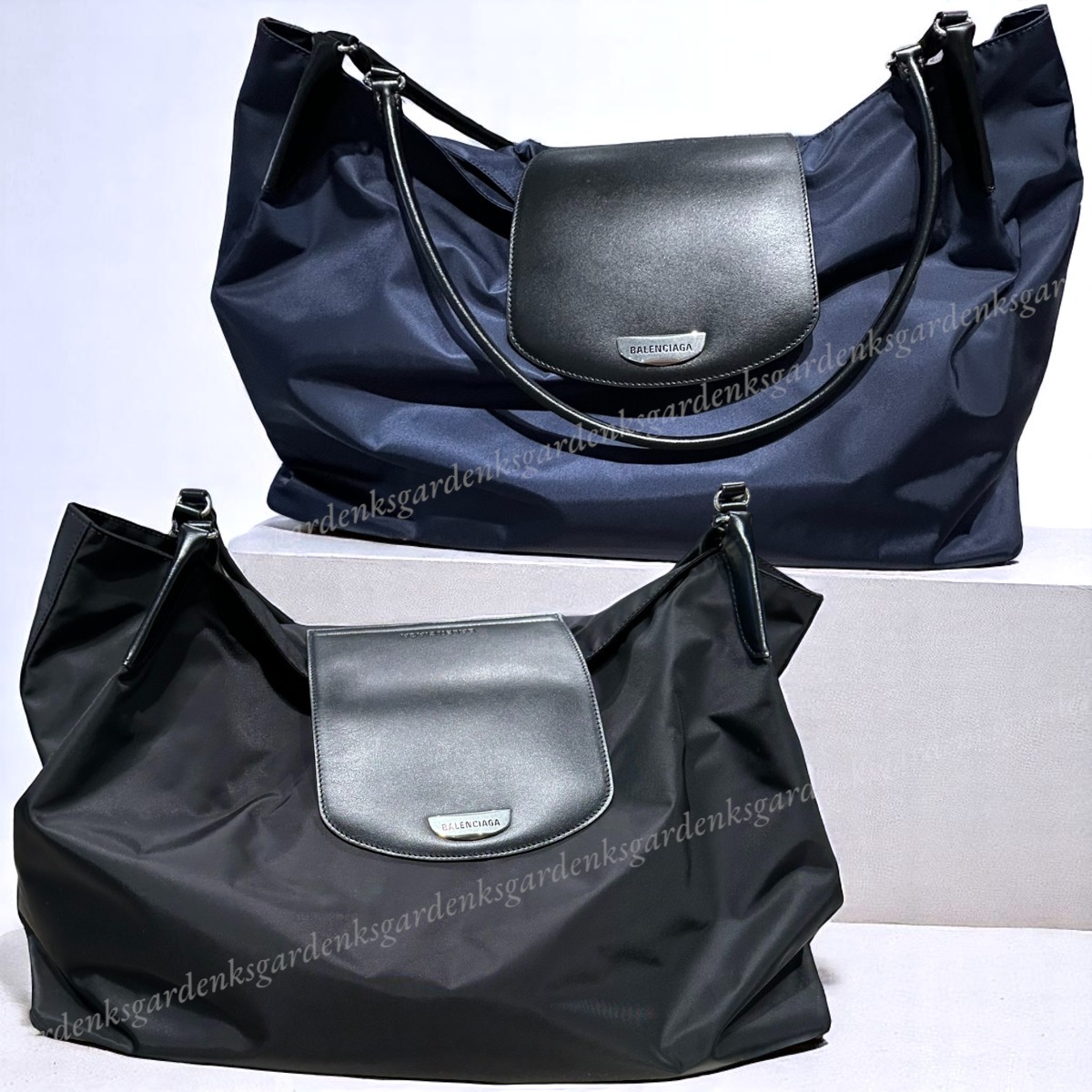 超軽量！すぐ届く！BALENCIAGA GENEVE ラージ ホーボーバッグ