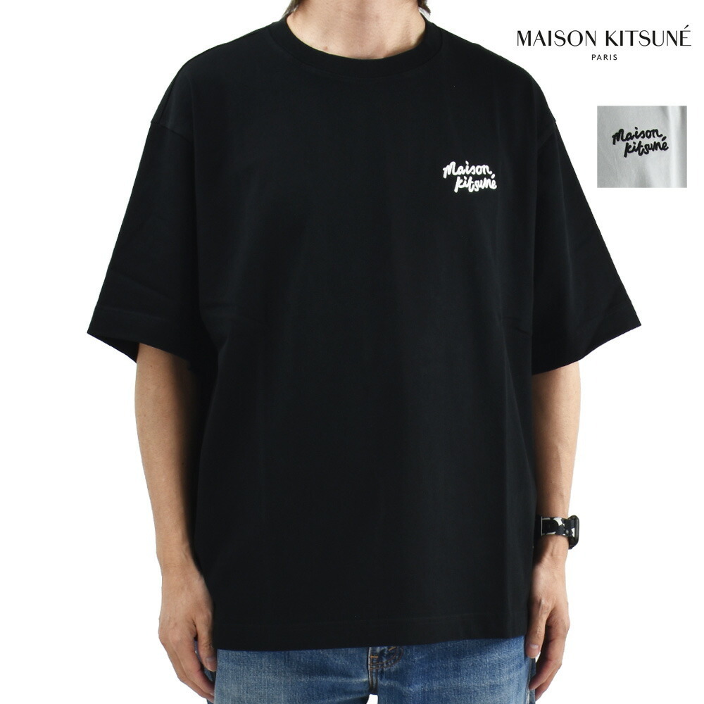 【国内発送】MAISON KITSUNE オーバーサイズ Tシャツ 123kj0119
