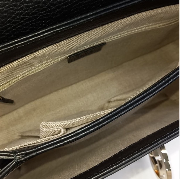 《GUCCI》インターロッキング トップハンドル バッグ 中古