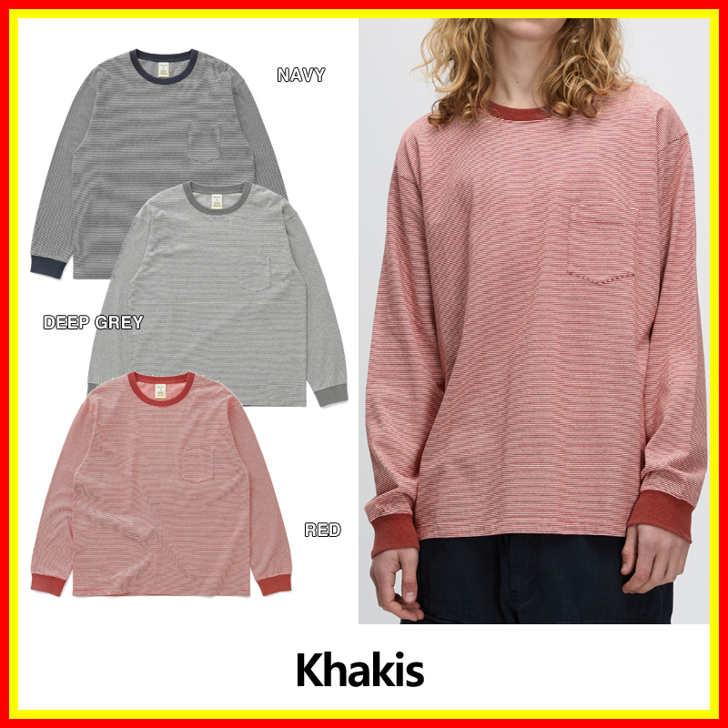 [Khakis] Heather L/S Tee /追跡付