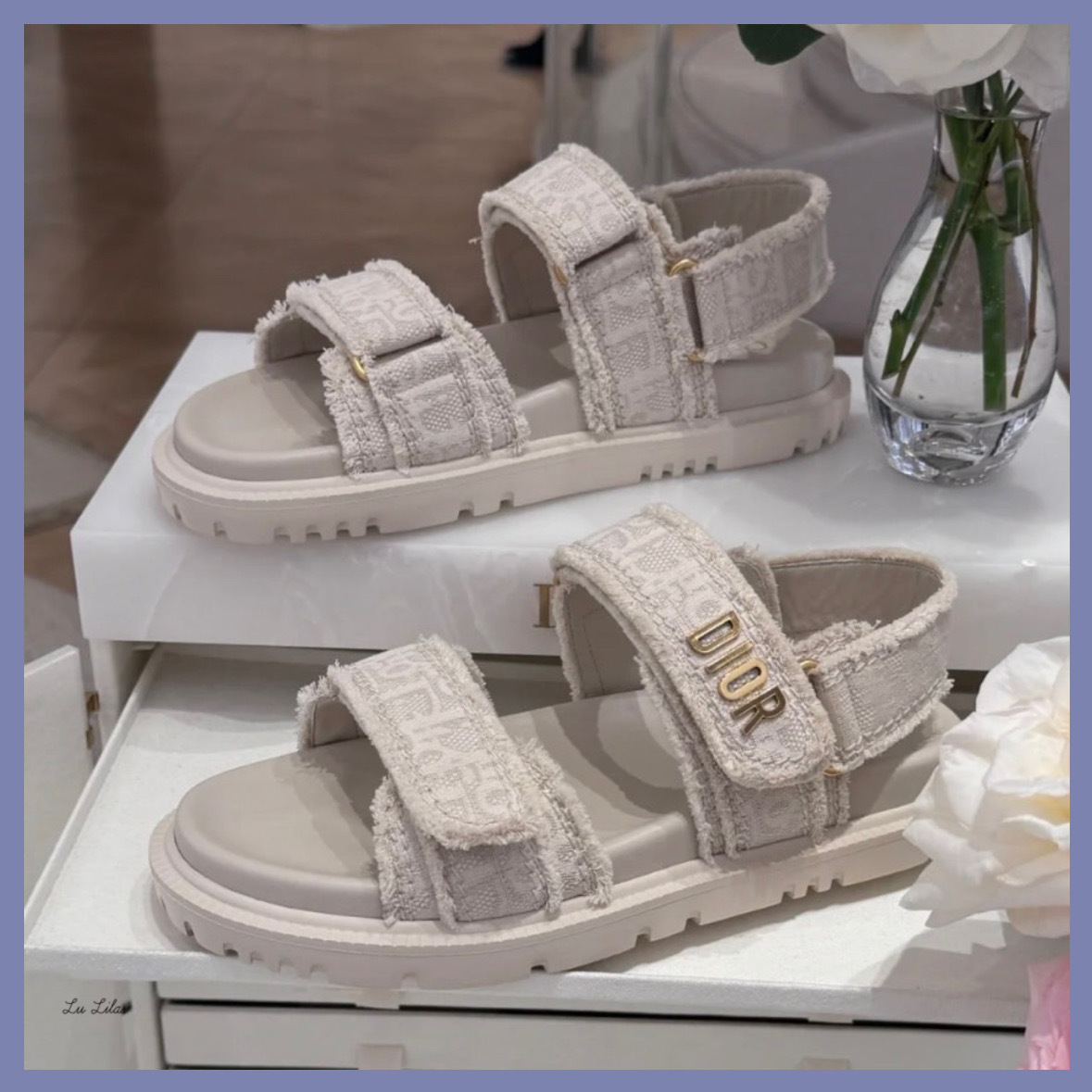 【歩きやすさ抜群♪国内発送】DIOR サンダル