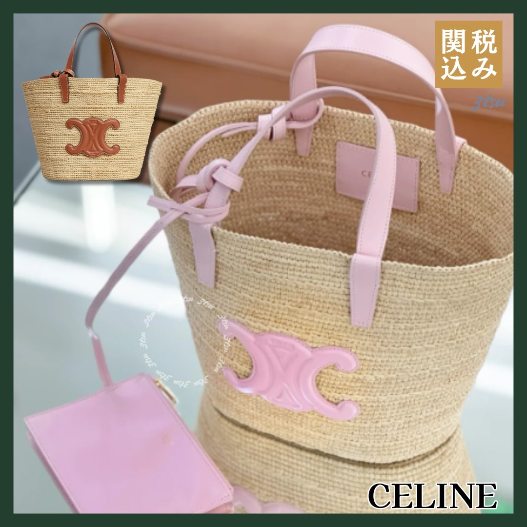 CELINE★ティーン サプル クラシック パニエ 2色 かごバッグ