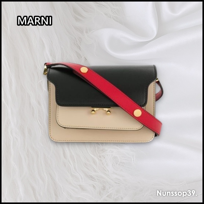 《MARNI》 トランク ミニショルダーバッグ