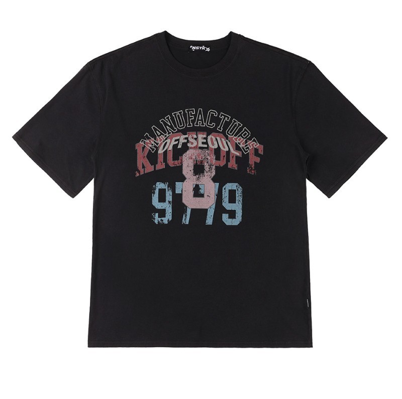 NASTY KICKのKick Off Pigment Short Sleeve T-Shirt