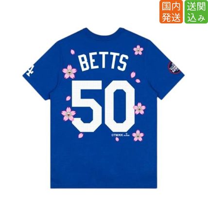 村上隆 x MLB LAドジャース x NIKE ムーキーベッツ半袖Tシャツ