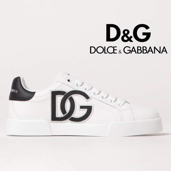 正規店買付【DOLCE & GABBANA】ロゴ スニーカー