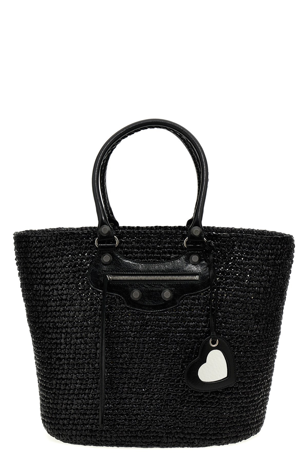かごバッグ BALENCIAGA 'Le Cagole Panier' large shopping bag
