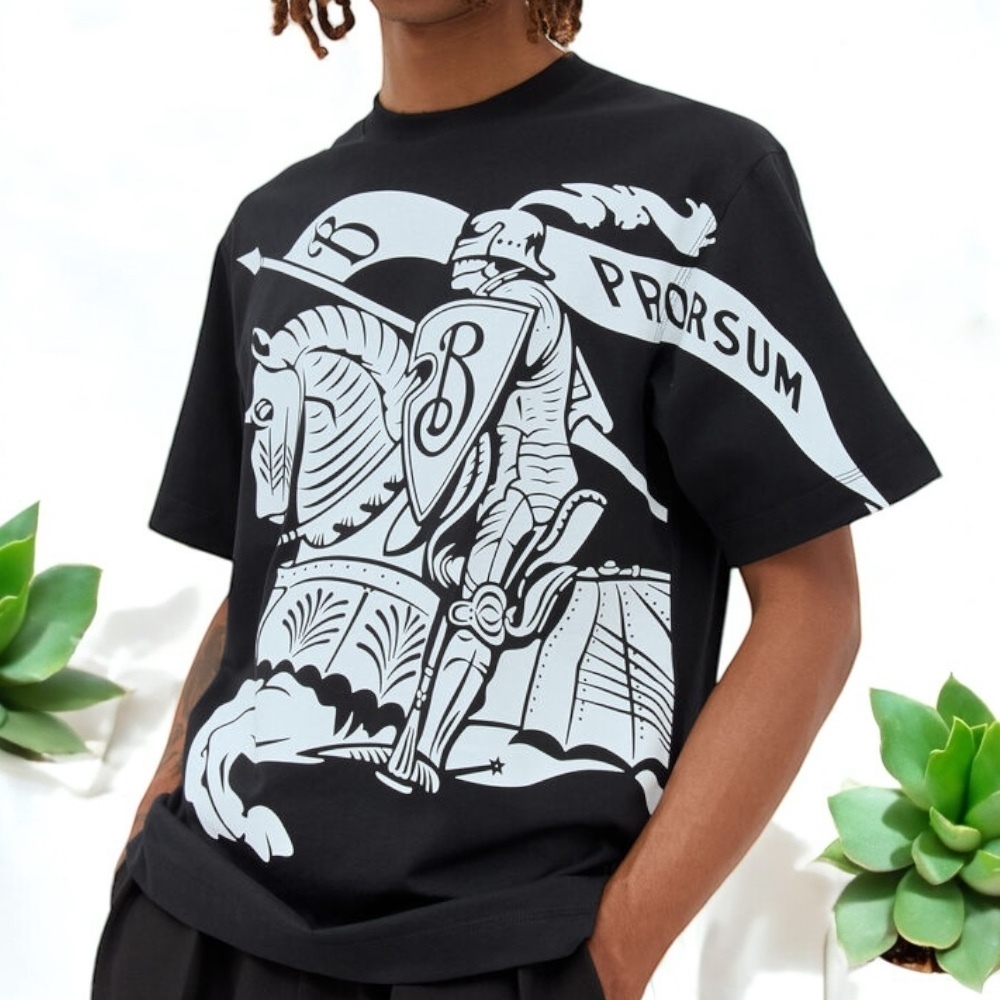 Burberry EKD コットンTシャツ