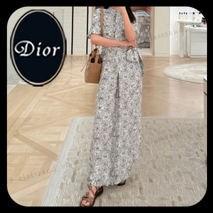 ベルト付き♡【 Dior 】ロングシャツドレス