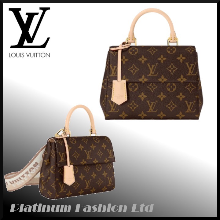 送料込◆希少品♪【LOUIS VUITTON】Cluny 2WAY Mini Monogram