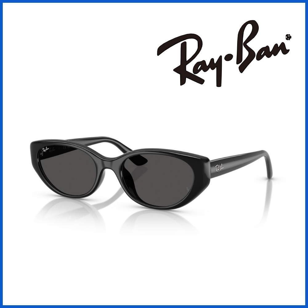 [Ray-Ban] ブラック×ダークグレー アジアンフィット サングラス