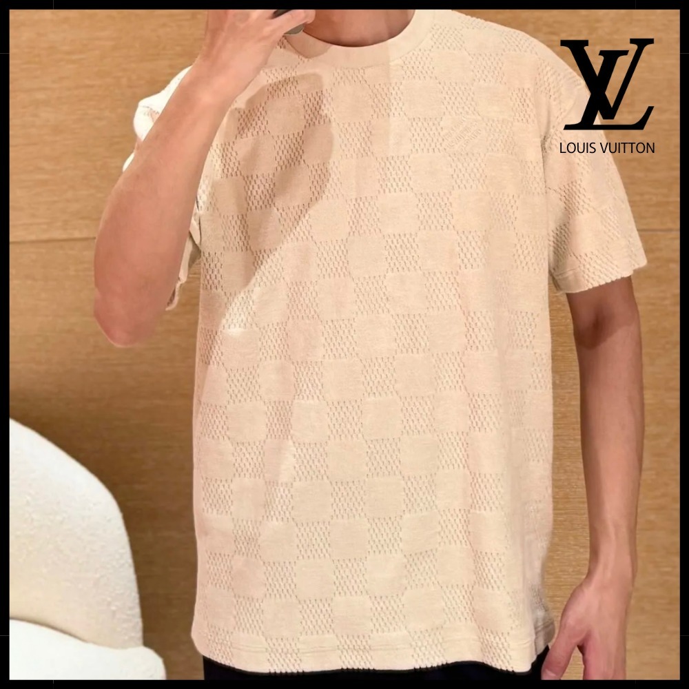 【普段使いに♪上品カジュアル】Louis Vuitton Tシャツ ダミエ