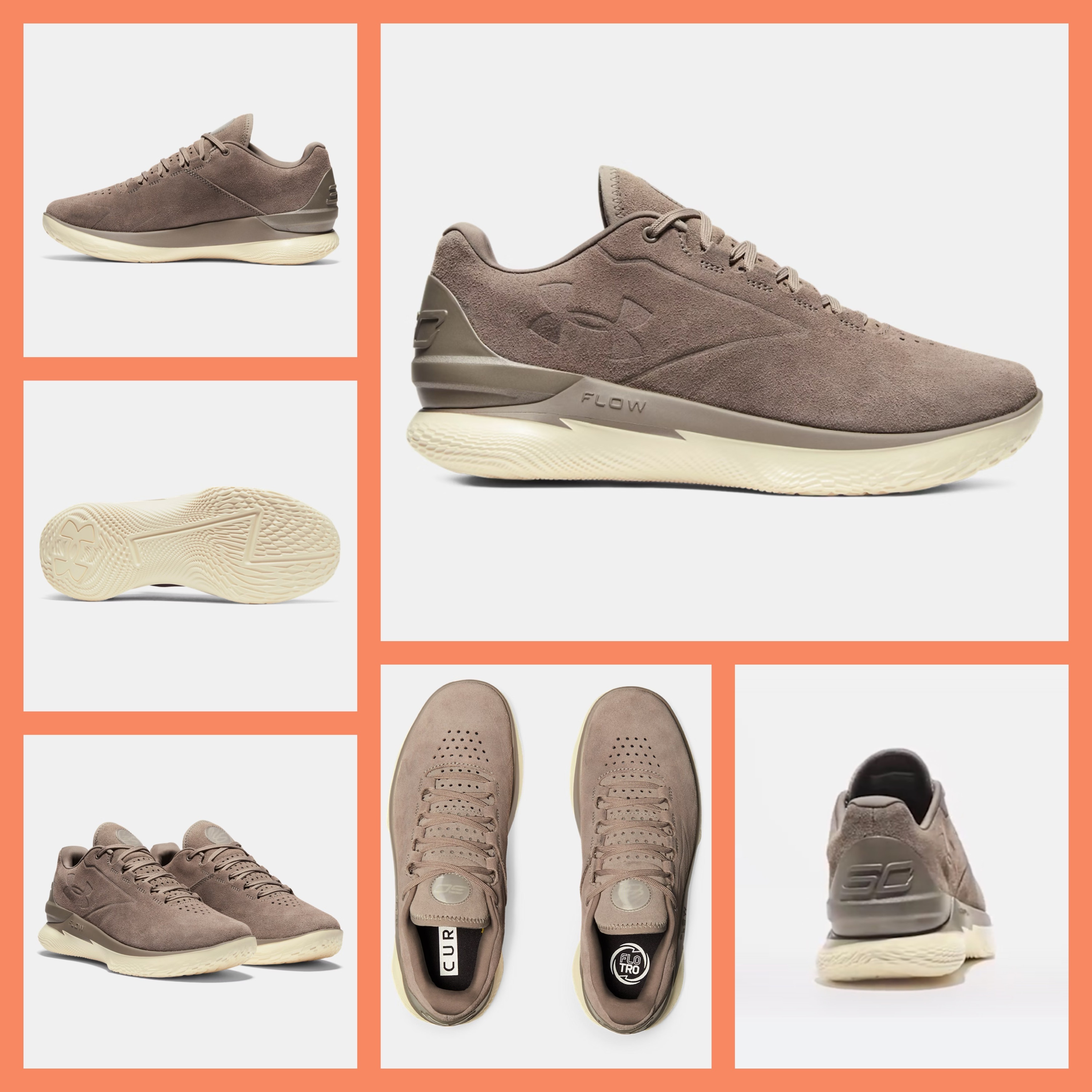 《☆超人気☆》☆UNDER ARMOUR☆Curry 1 Low FloTro Lux☆Brown