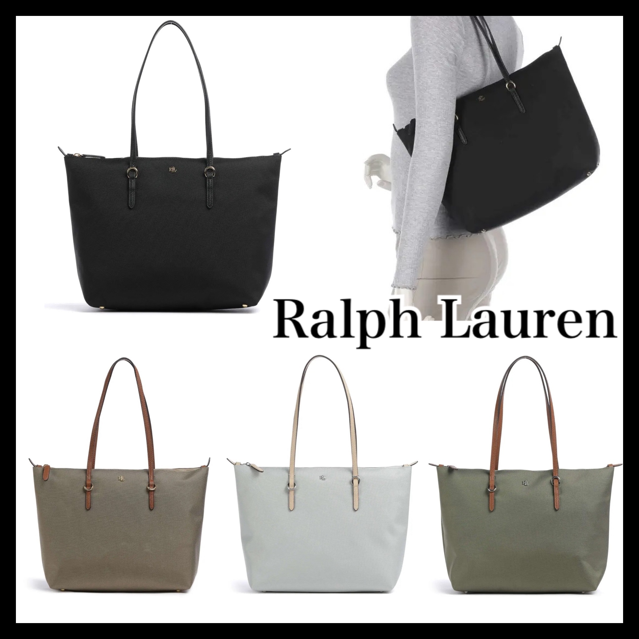 特価/完売前に【Ralph Lauren】キートン 26 トートバッグ《4色》
