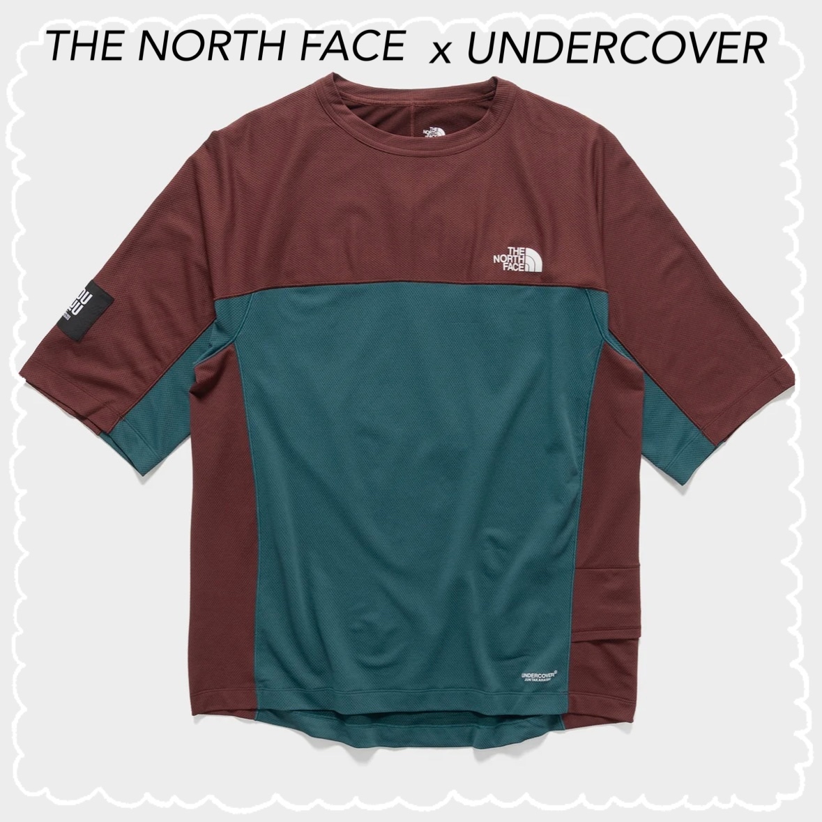 【THE NORTH FACE】x UNDERCOVER ショートスリーブトップ