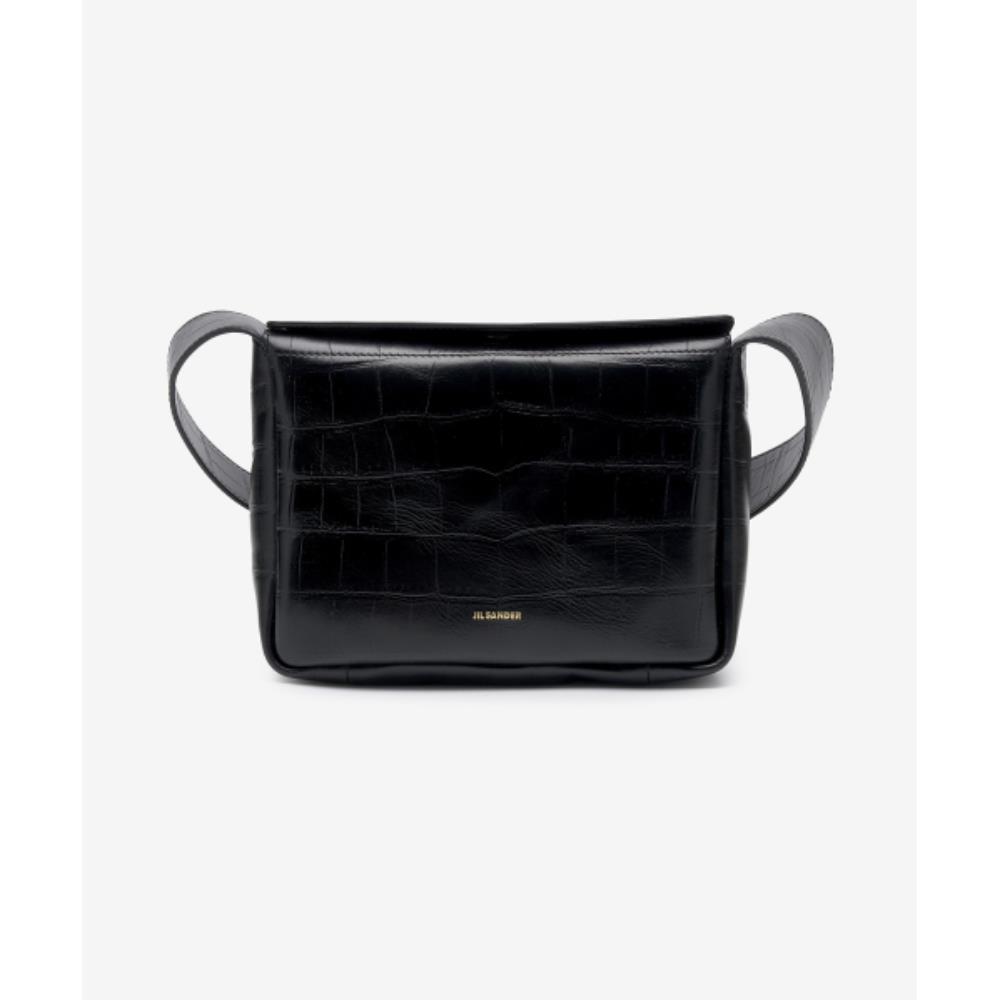 ★Jil Sander★ Mini Flap Shoulder Bag Black J07WG0064P657400