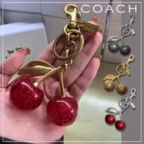 【COACH】キラキラ！Cherry Bag Charm★さくらんぼ キーホルダー