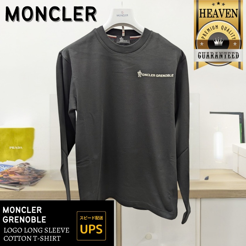 6万取引突破◆UPS速達便【MONCLER★25SS】長袖Tシャツ