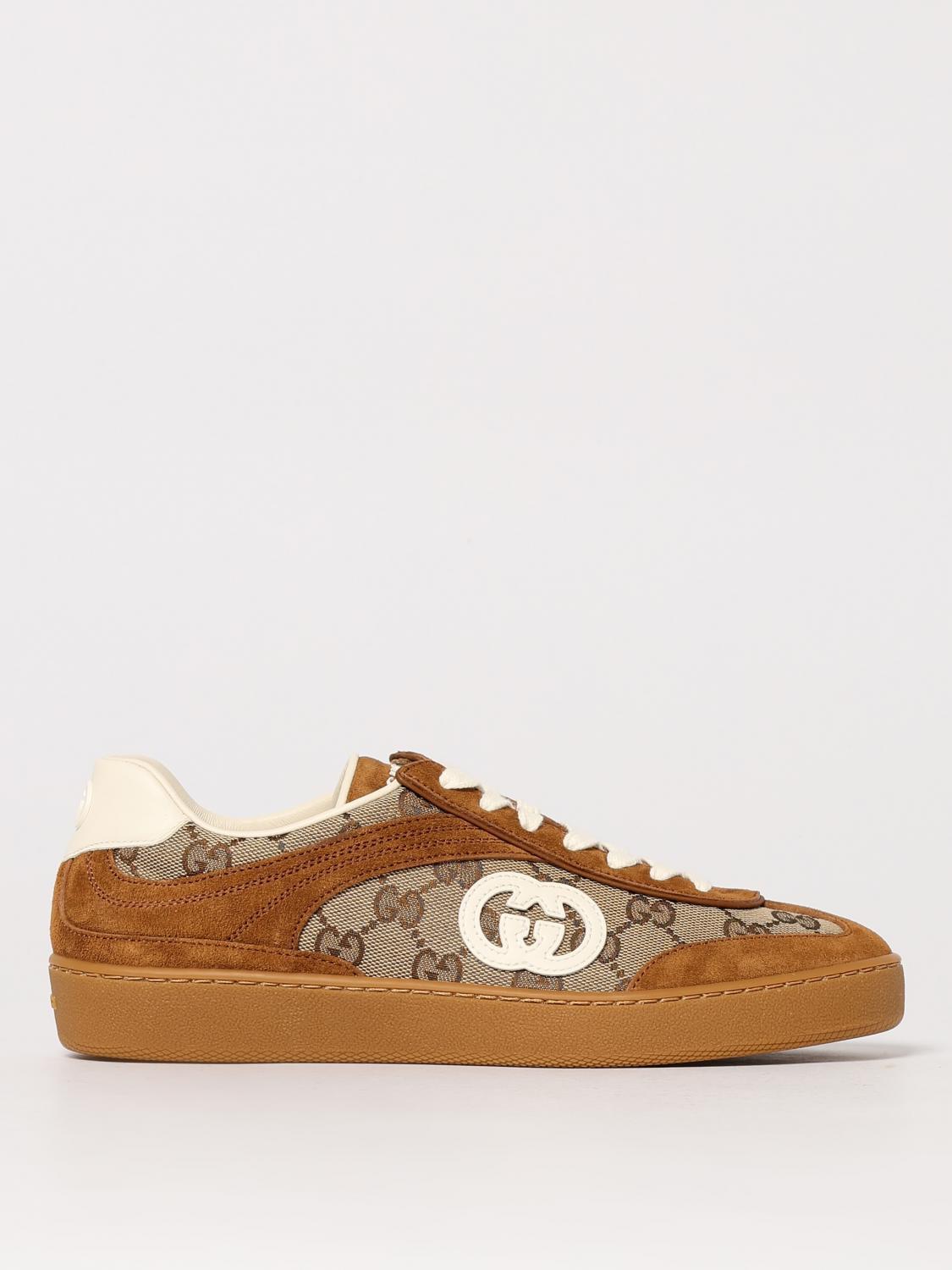 スニーカー GUCCI Woman Sneakers Camel 812656AAEGA 2741